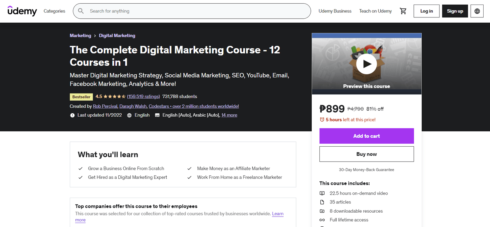 BEST DIGITAL MARKETING CERTIFICATIONS 2023 visual data 5